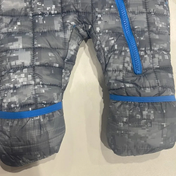 Snozu Infant One Piece Snowsuit Blue and Gray 18 Months - Picture 4 of 8